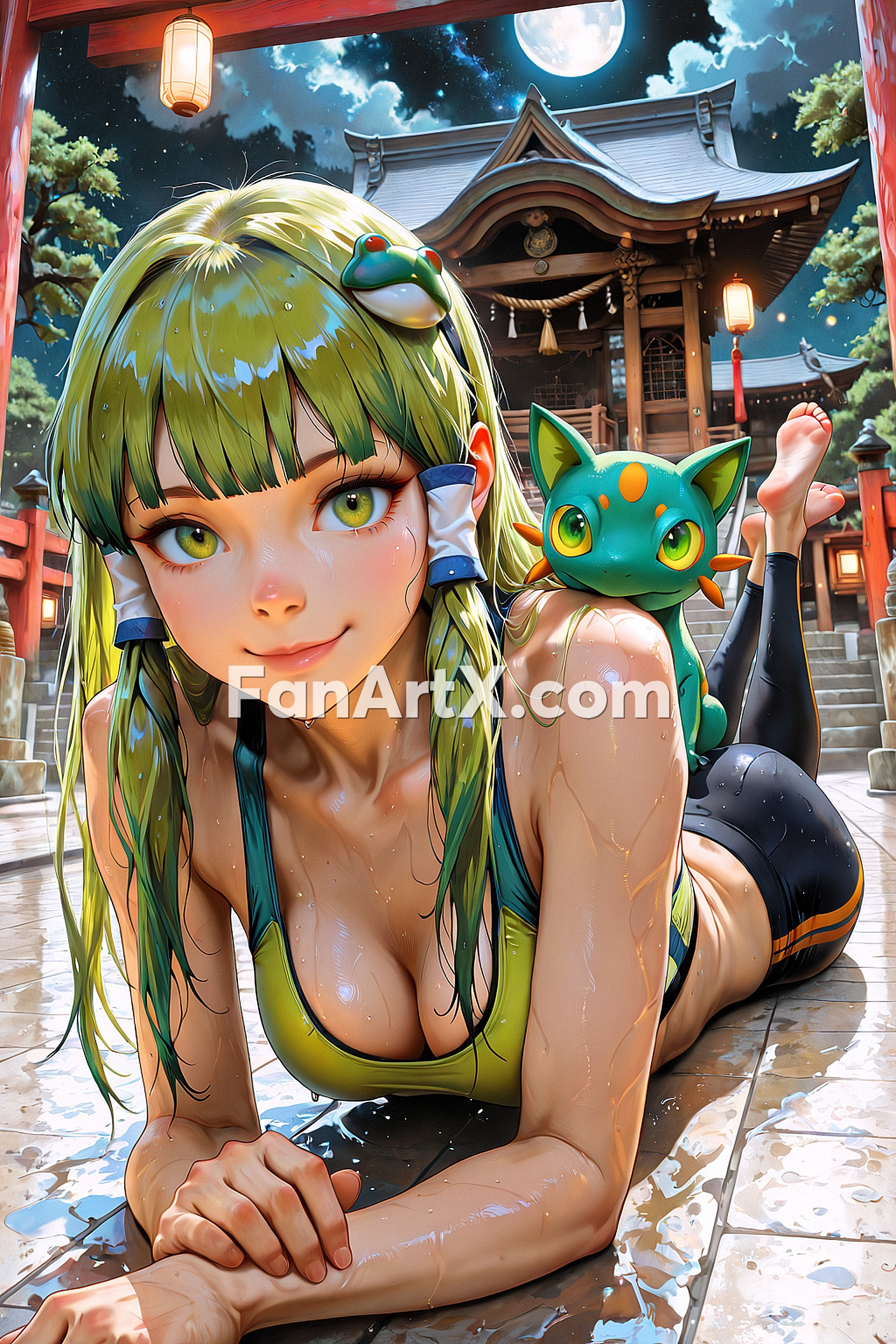 Kochiya Sanae Touhou project Fanart 2400218